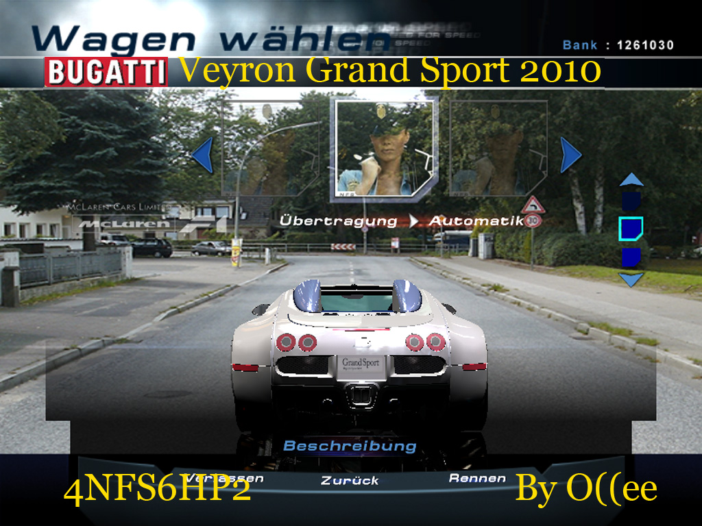 Need For Speed Hot Pursuit 2 Bugatti-Veyron-Grand Sport 2010