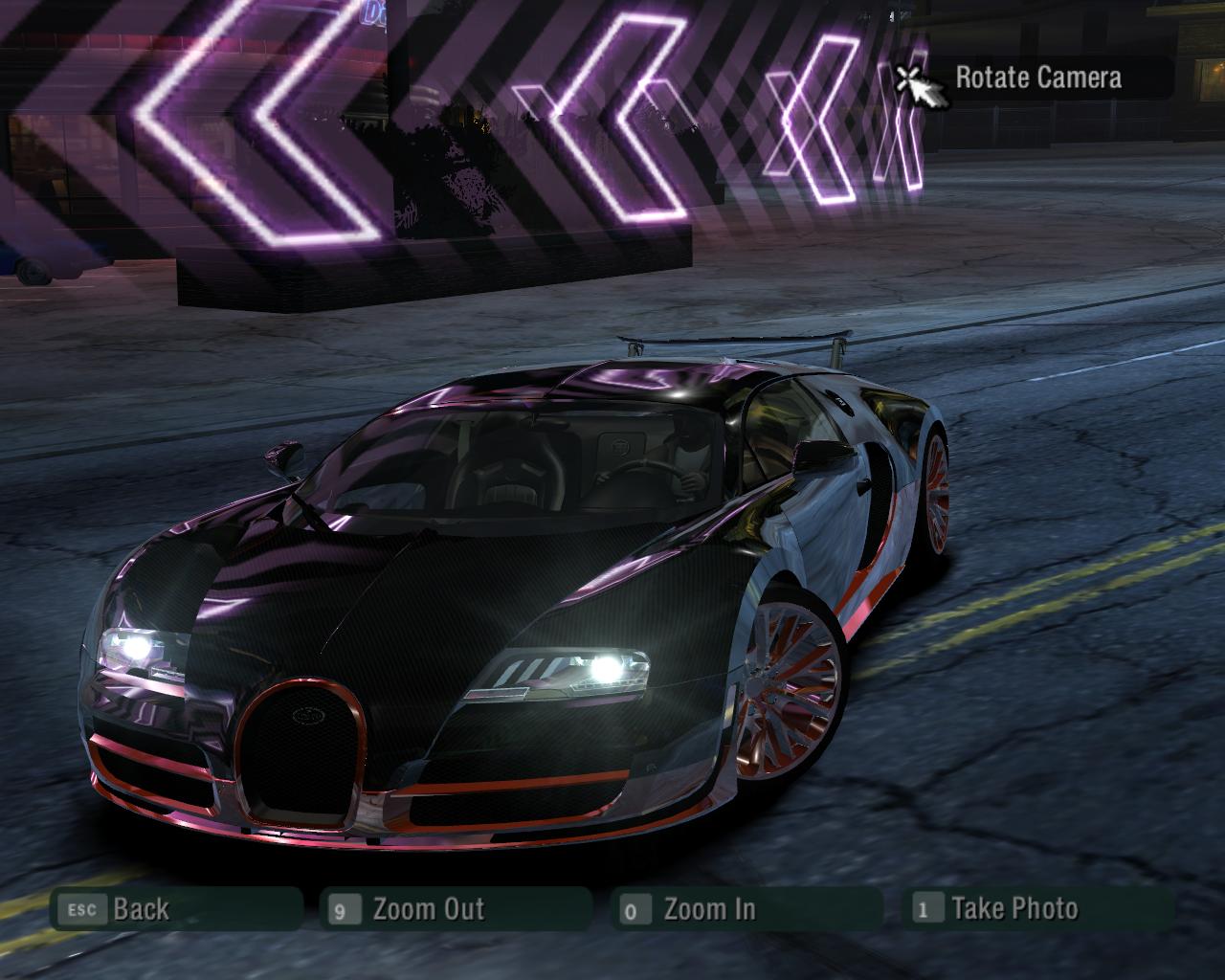 Need For Speed Carbon Bugatti Veyron Super Sport '11