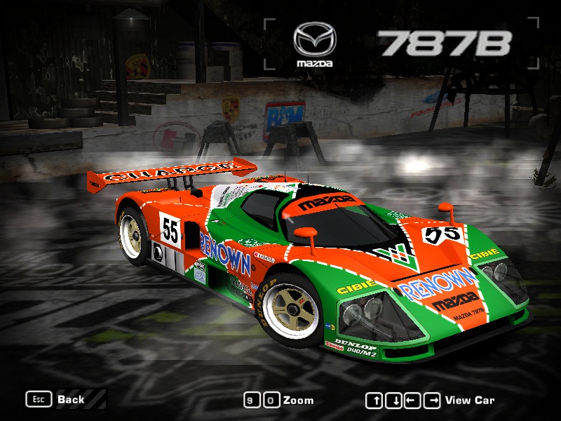 Need For Speed Most Wanted Mazda 787B Race Car '91