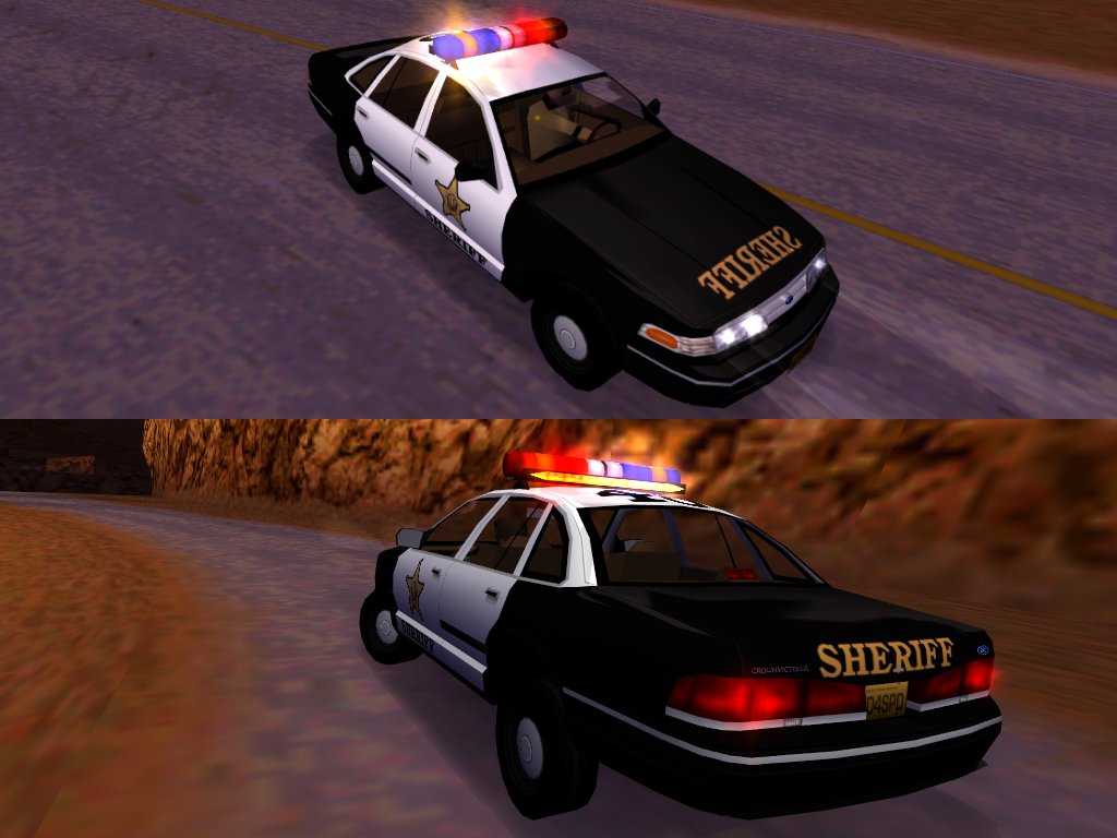 Need For Speed High Stakes Ford Redrock Sheriff Crown Victoria (1997)