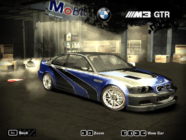 Need For Speed Most Wanted BMW M3 GTR