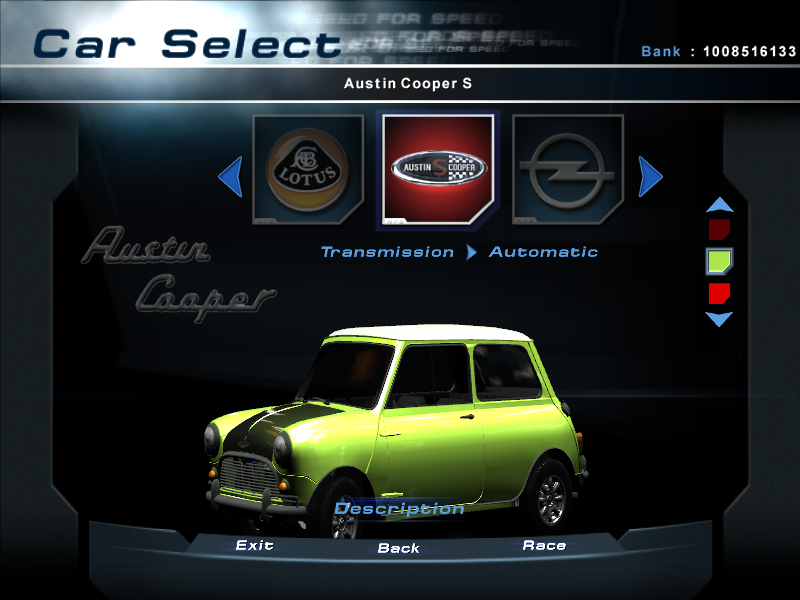 Need For Speed Hot Pursuit 2 Austin Cooper S