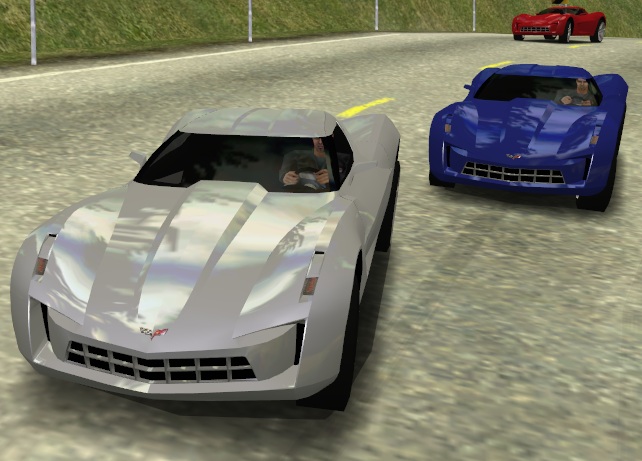 Need For Speed Hot Pursuit 2 Chevrolet Corvette Sting Ray Concept (2012)
