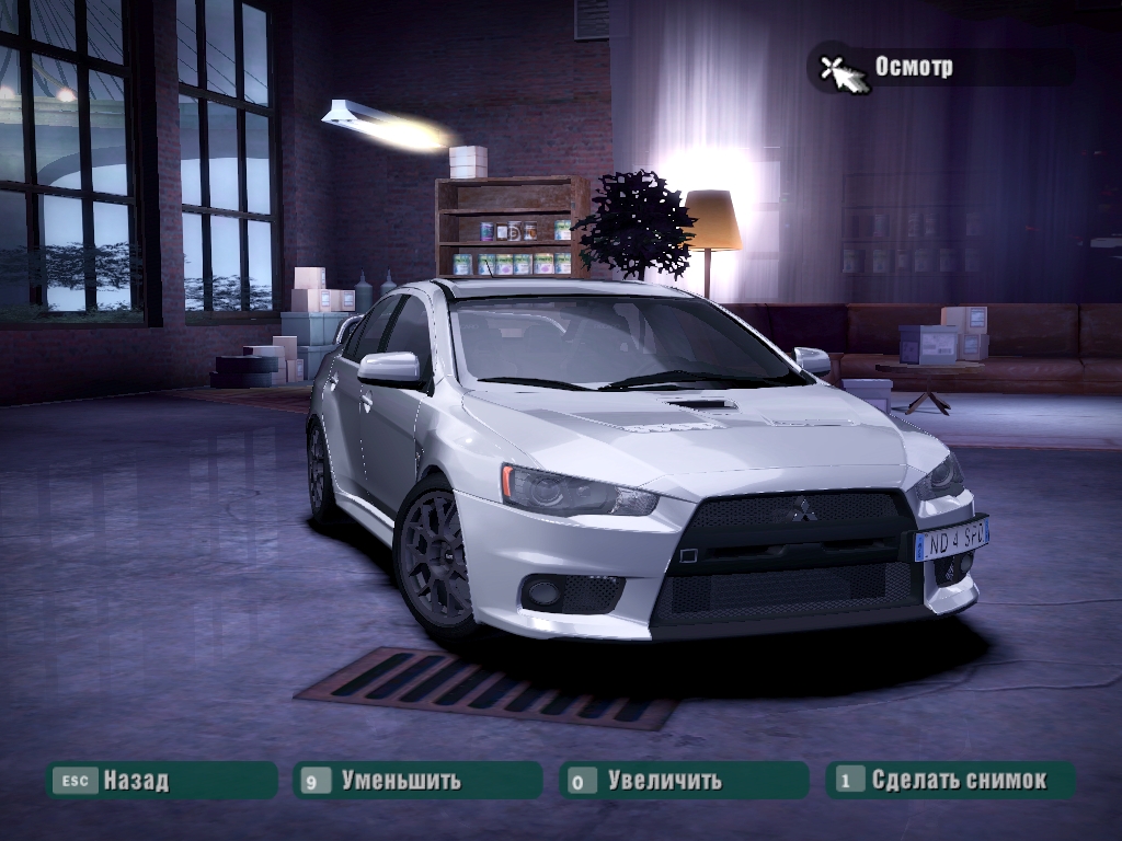 Need For Speed Carbon Mitsubishi Lancer Evolution X MR