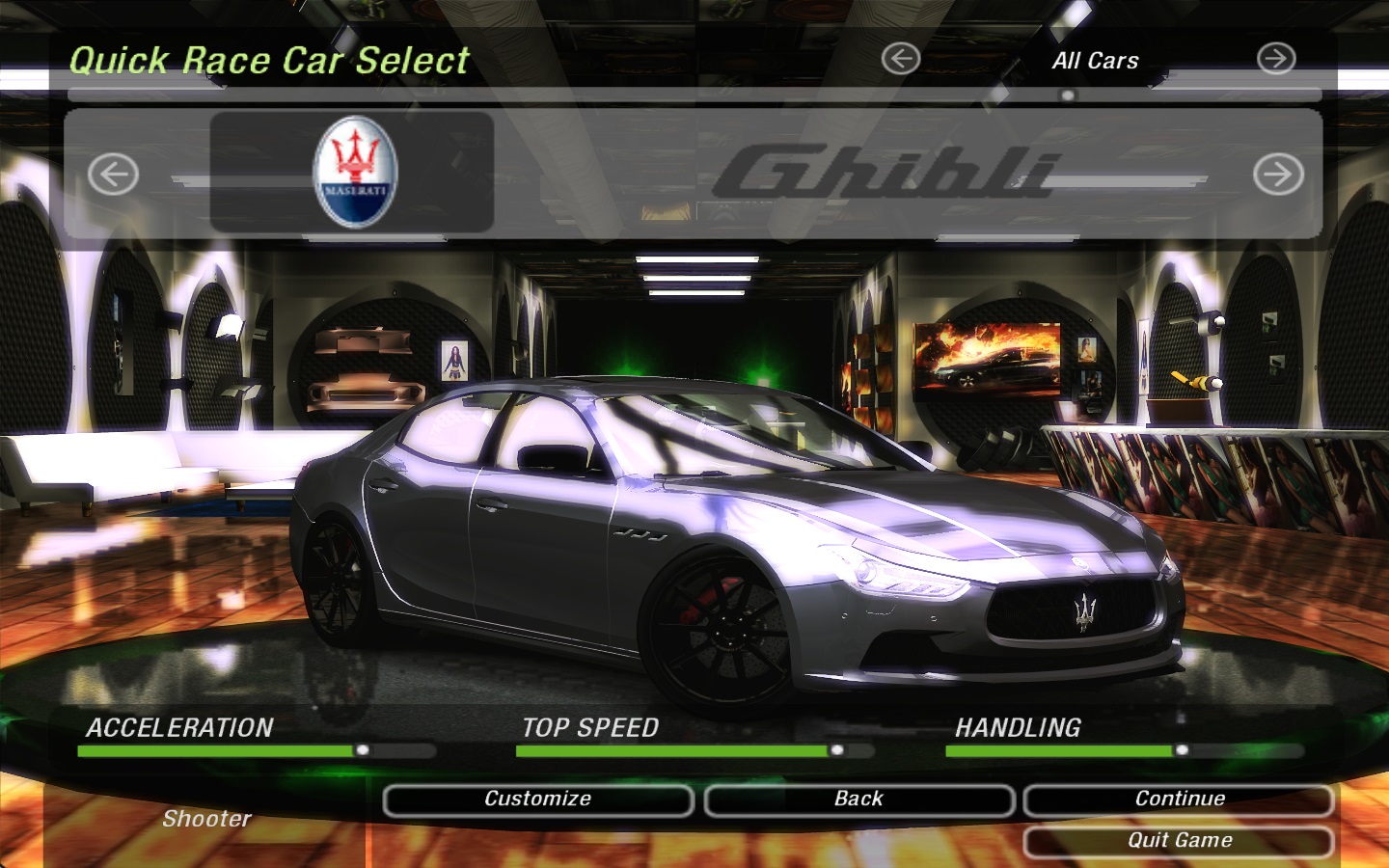 Need For Speed Underground 2 Maserati Ghibli