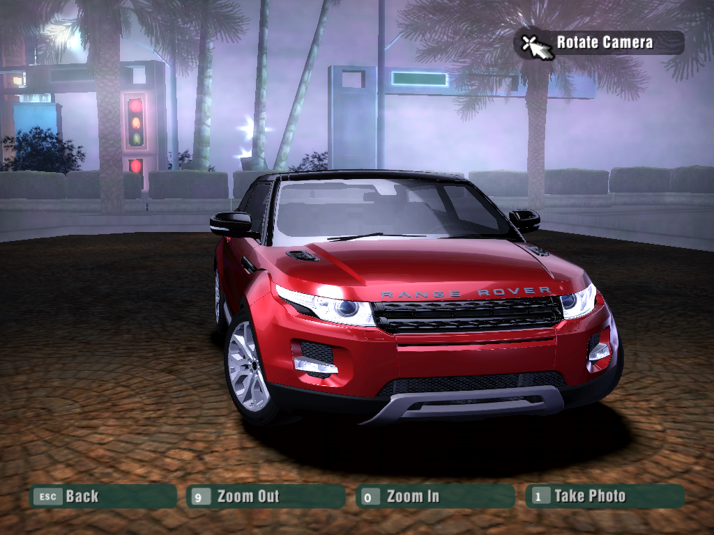 Need For Speed Carbon Land Rover Range Rover Evoque