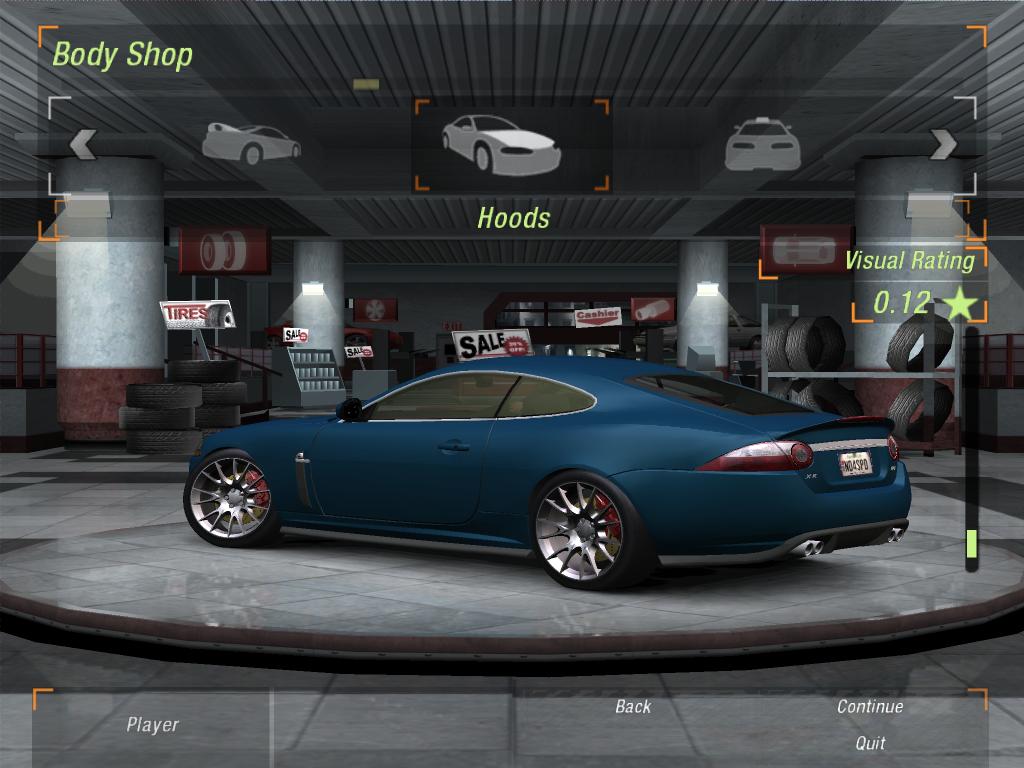 Need For Speed Underground 2 Jaguar XKR-S '09