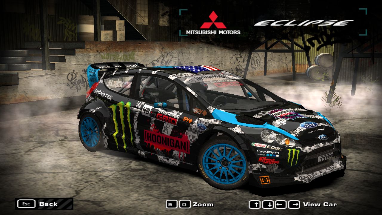 Need For Speed Most Wanted Ford Fiesta Ken Block 2014