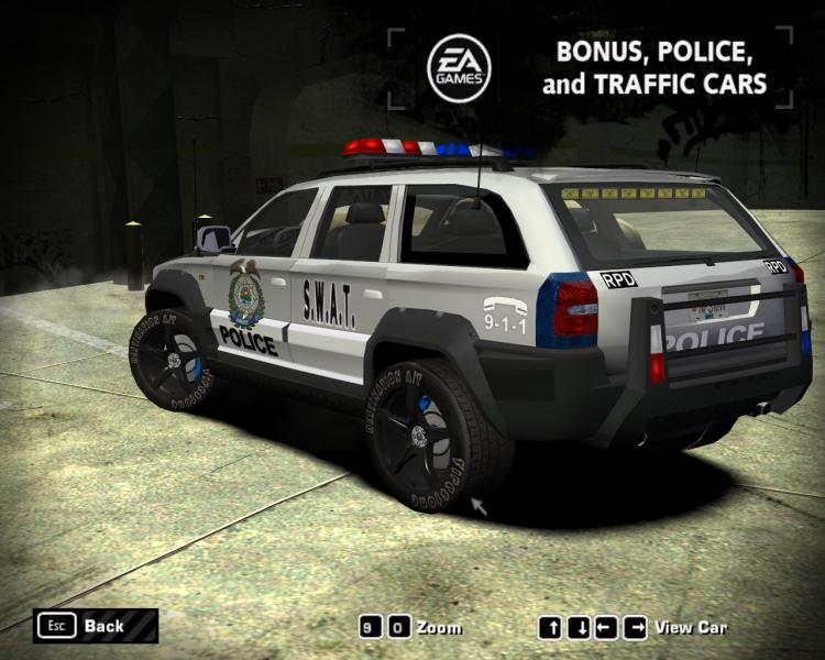 Need For Speed Most Wanted Fantasy Cop SUV Pursuit Pack