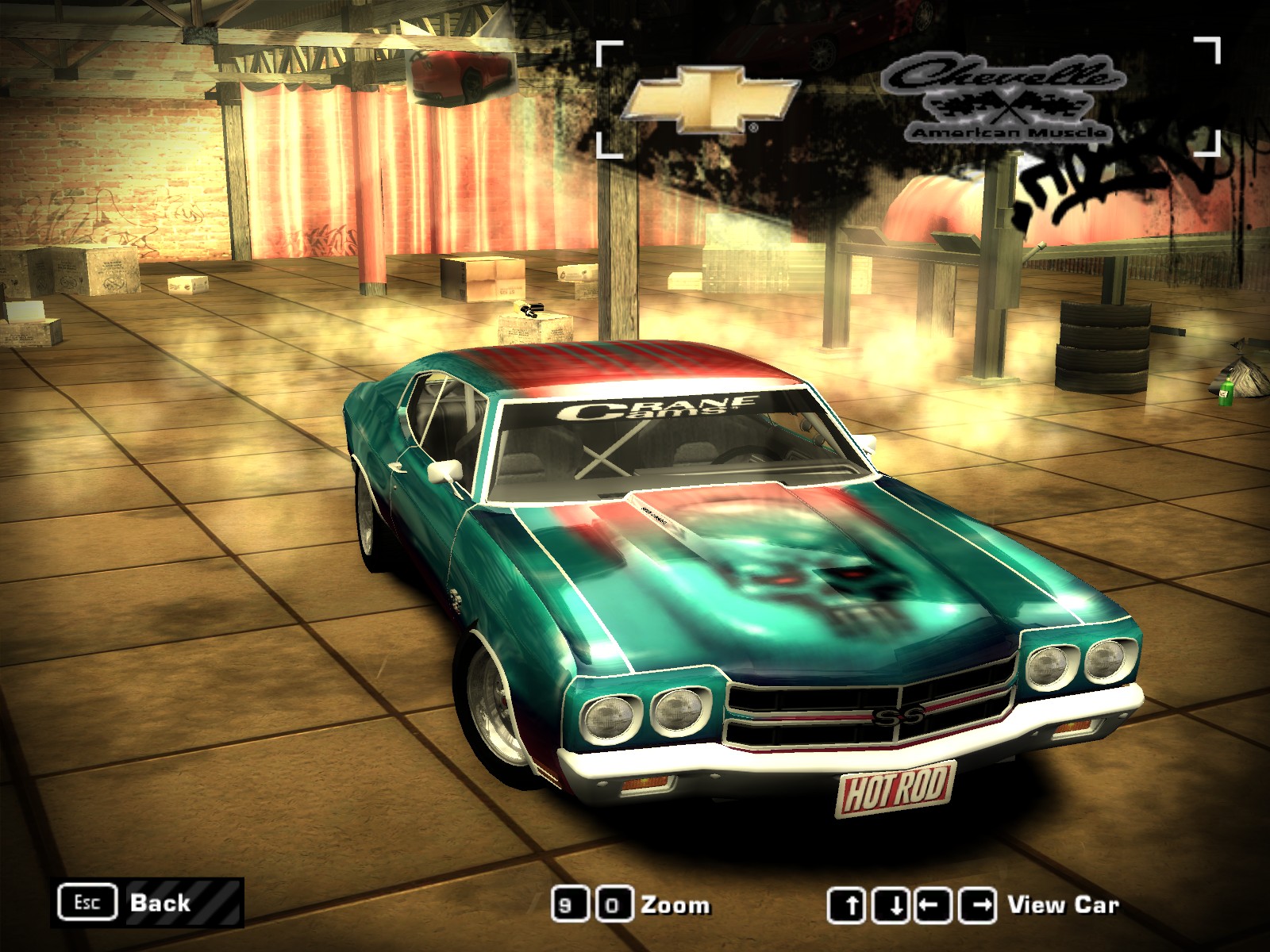 Need For Speed Most Wanted Chevrolet 1970 Chervolet Chevelle SS