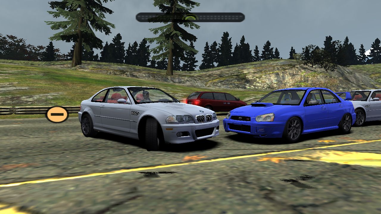 Need For Speed Most Wanted BMW M3 E46 Traffic Cars