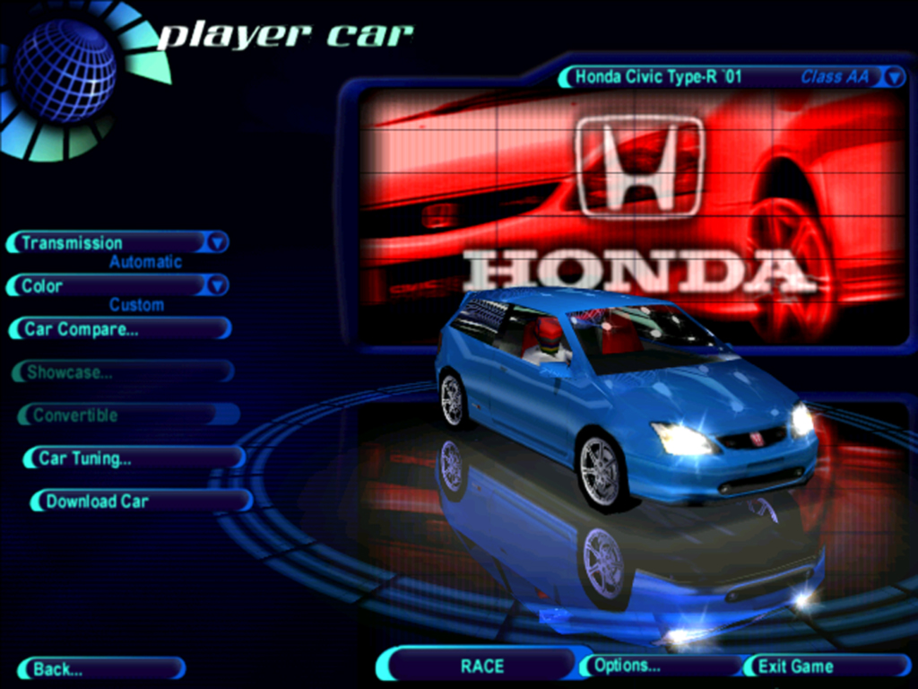Need For Speed High Stakes Honda Civic Type-R `01