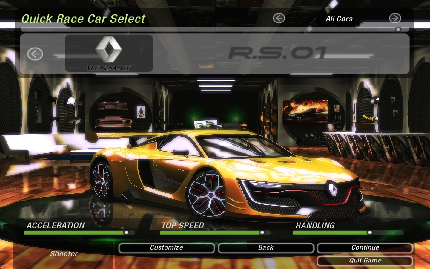 Need For Speed Underground 2 Renault R.S.01