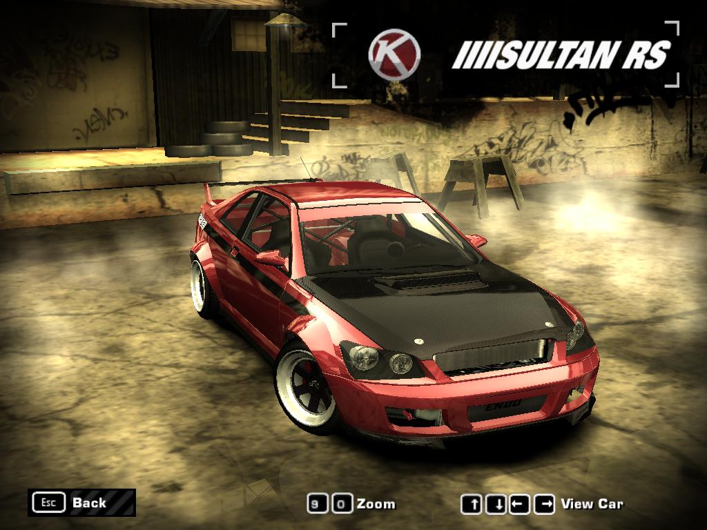 Need For Speed Most Wanted Fantasy Karin Sultan RS