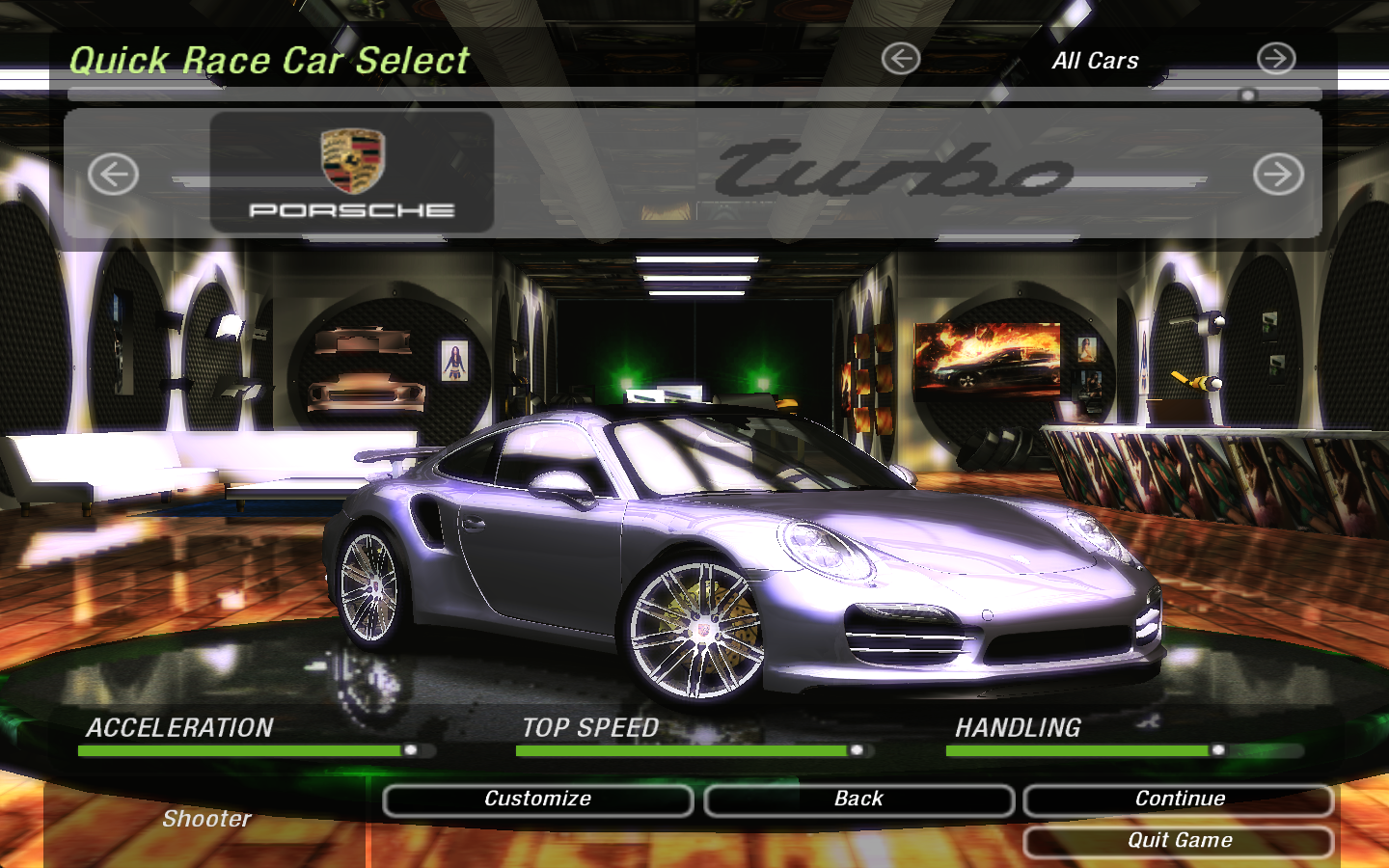 Need For Speed Underground 2 911 (991) Turbo