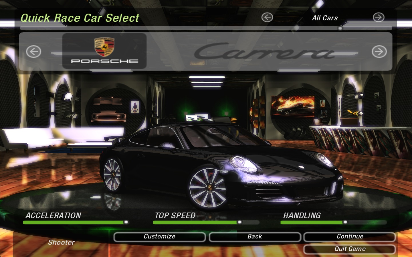 Need For Speed Underground 2 Porsche 911 (991) Carrera Aero Kit