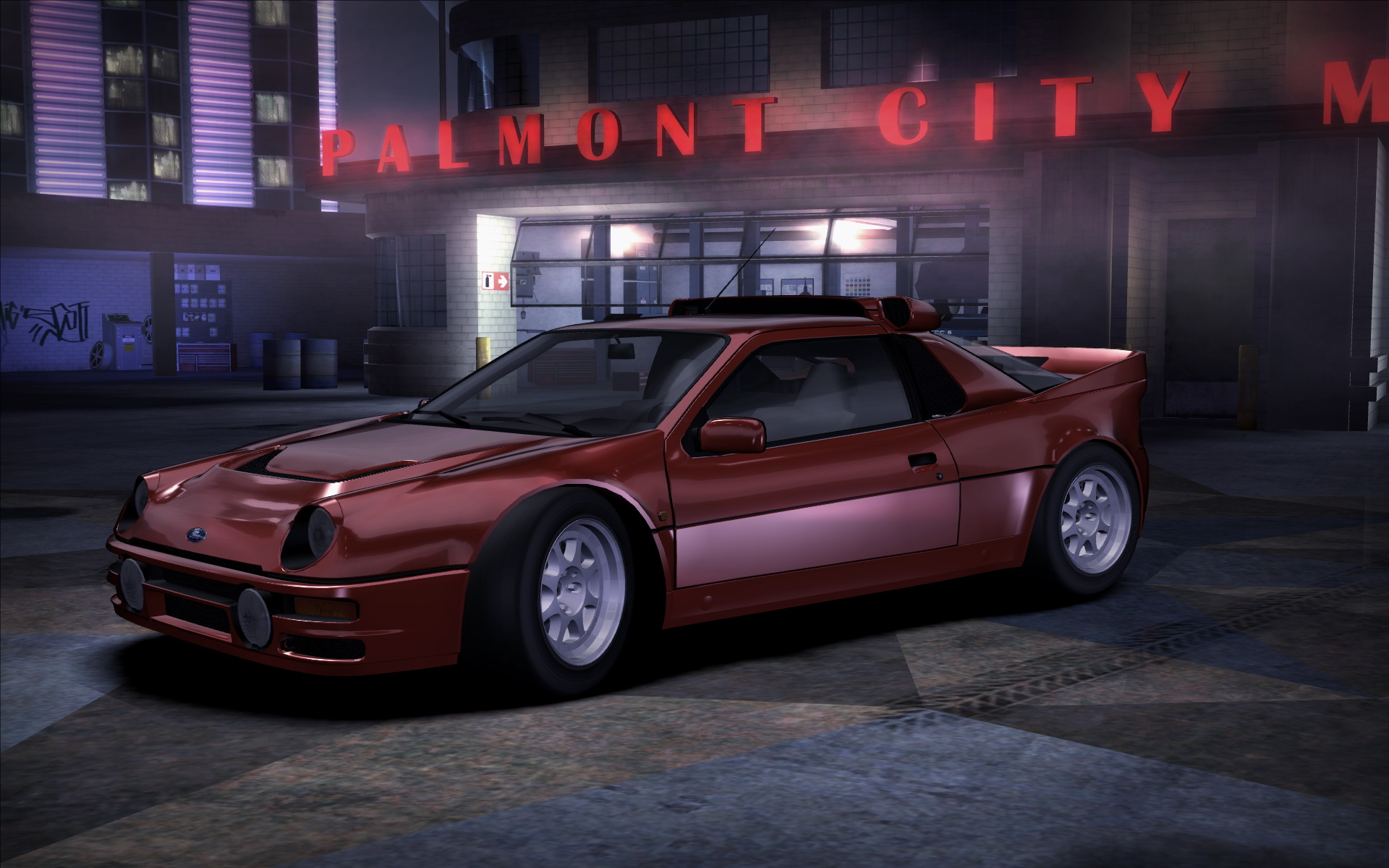 Need For Speed Carbon Ford RS200 Evolution 1987
