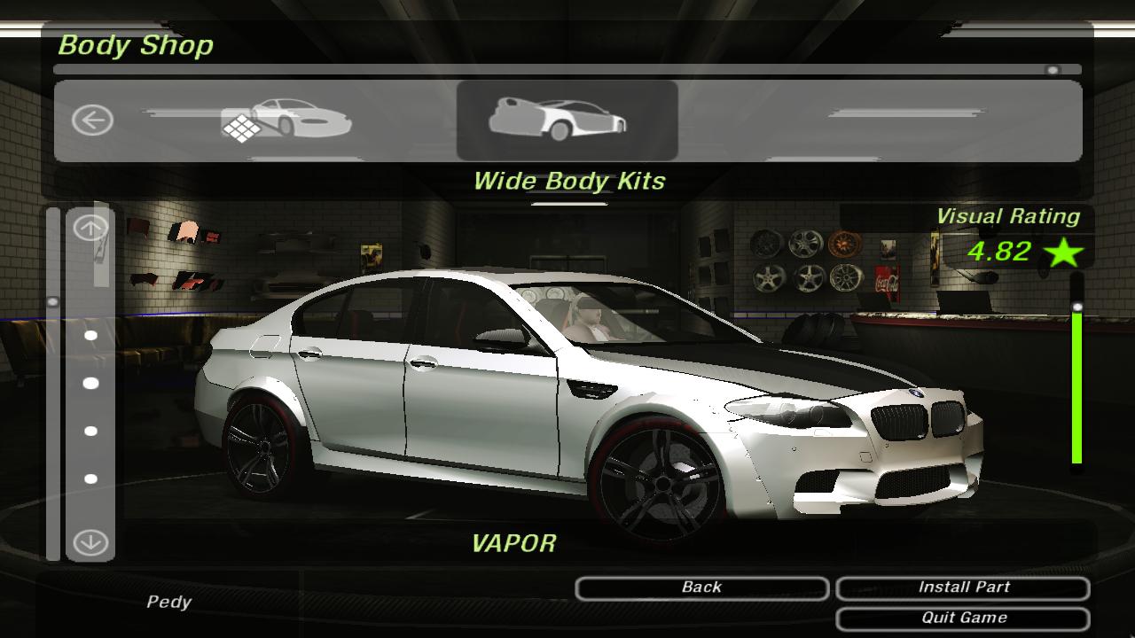 Need For Speed Underground 2 BMW M5(F10) - Pirelli Edition