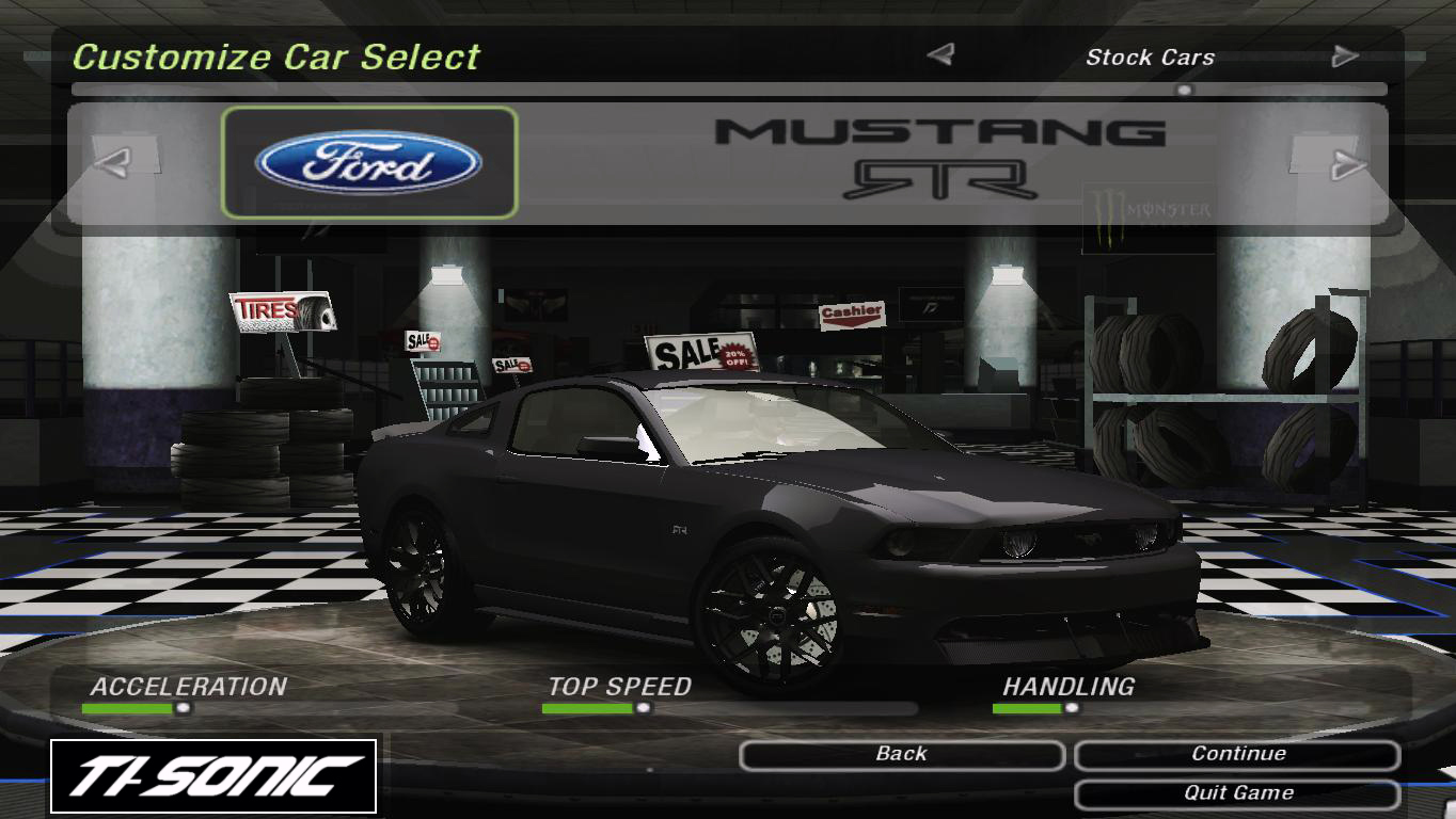 Need For Speed Underground 2 Ford Mustang GT 2013 - RTR