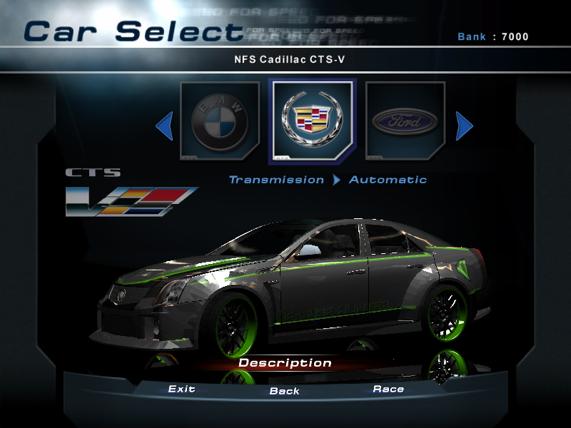 Need For Speed Hot Pursuit 2 CTS-V Treasure Hunter