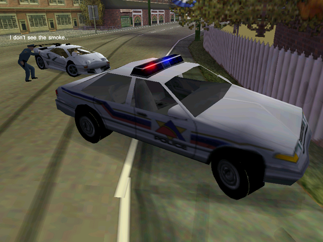 Need For Speed High Stakes Traffic NFS3 Styled Ford Crown Victoria