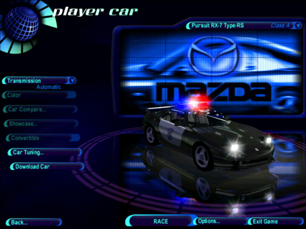 Need For Speed High Stakes Mazda Pursuit RX-7 Type-RS `99