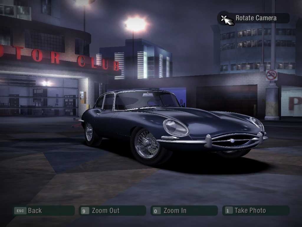Need For Speed Carbon Jaguar E-type