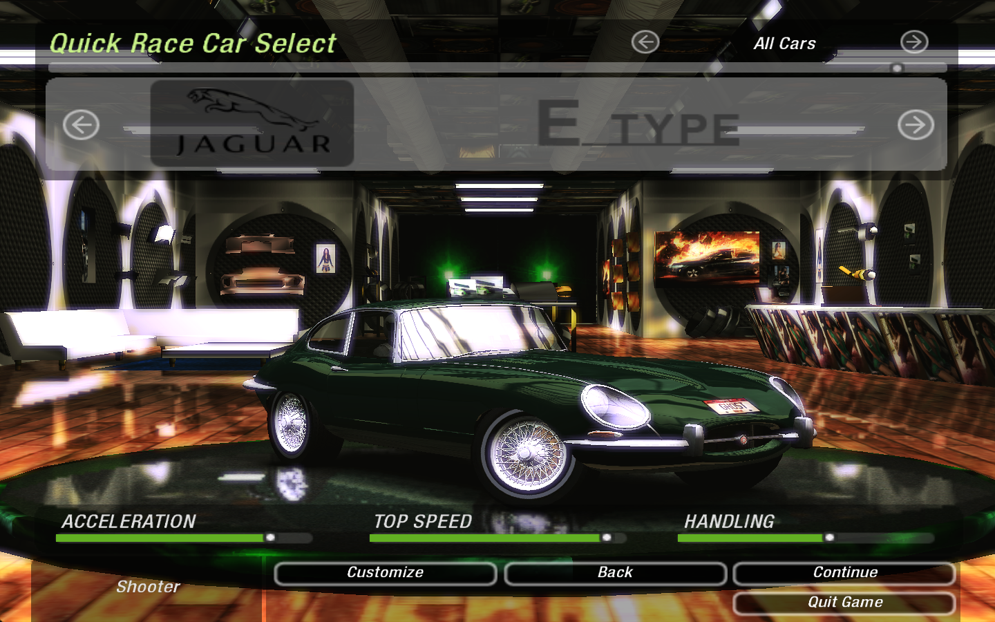Need For Speed Underground 2 Jaguar E-Type
