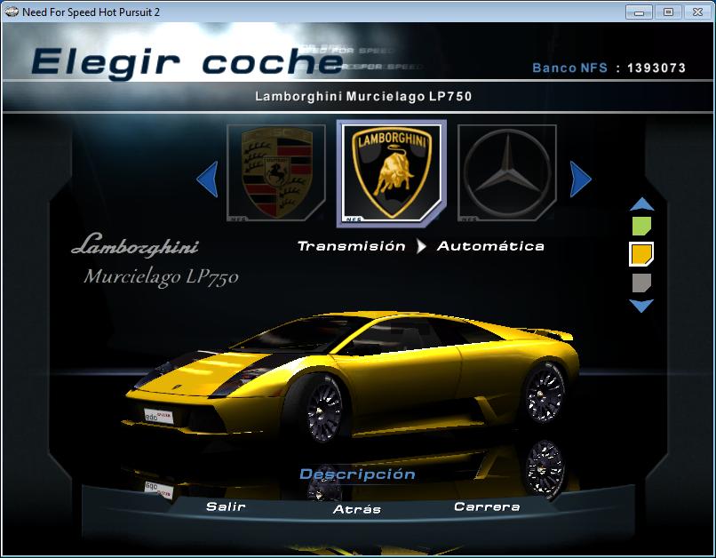 Need For Speed Hot Pursuit 2 Lamborghini Murcielago LP750-4 (by Edo Competition)