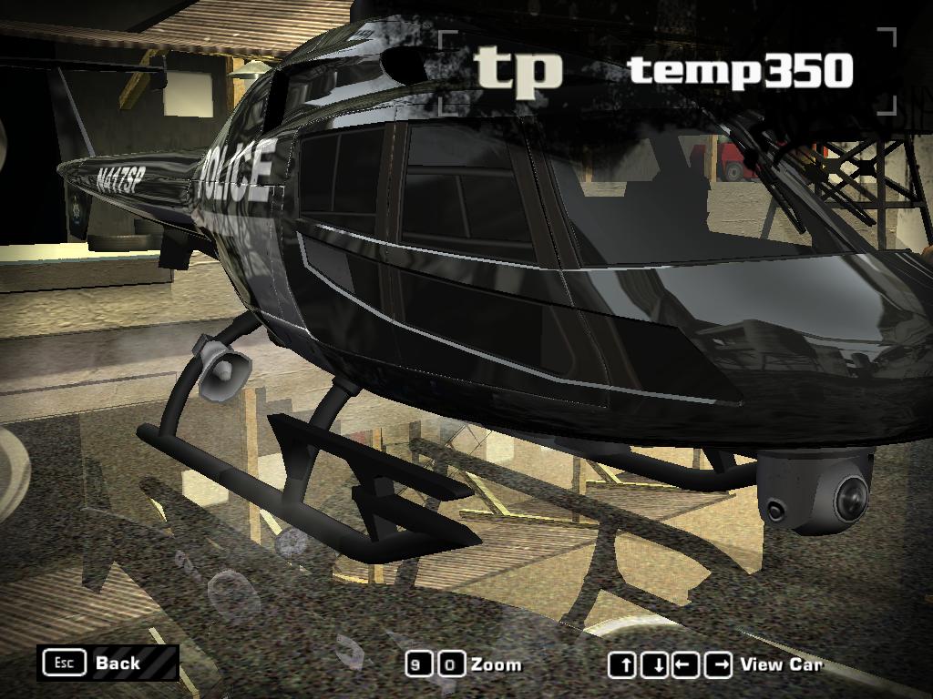 Need For Speed Most Wanted Various NFS Undercover Helicopter