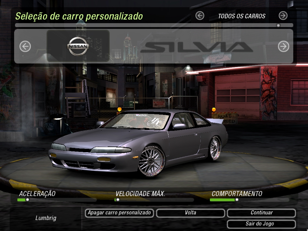 Need For Speed Underground 2 Nissan Silvia S14 Zenki TEST VERSION 1.0