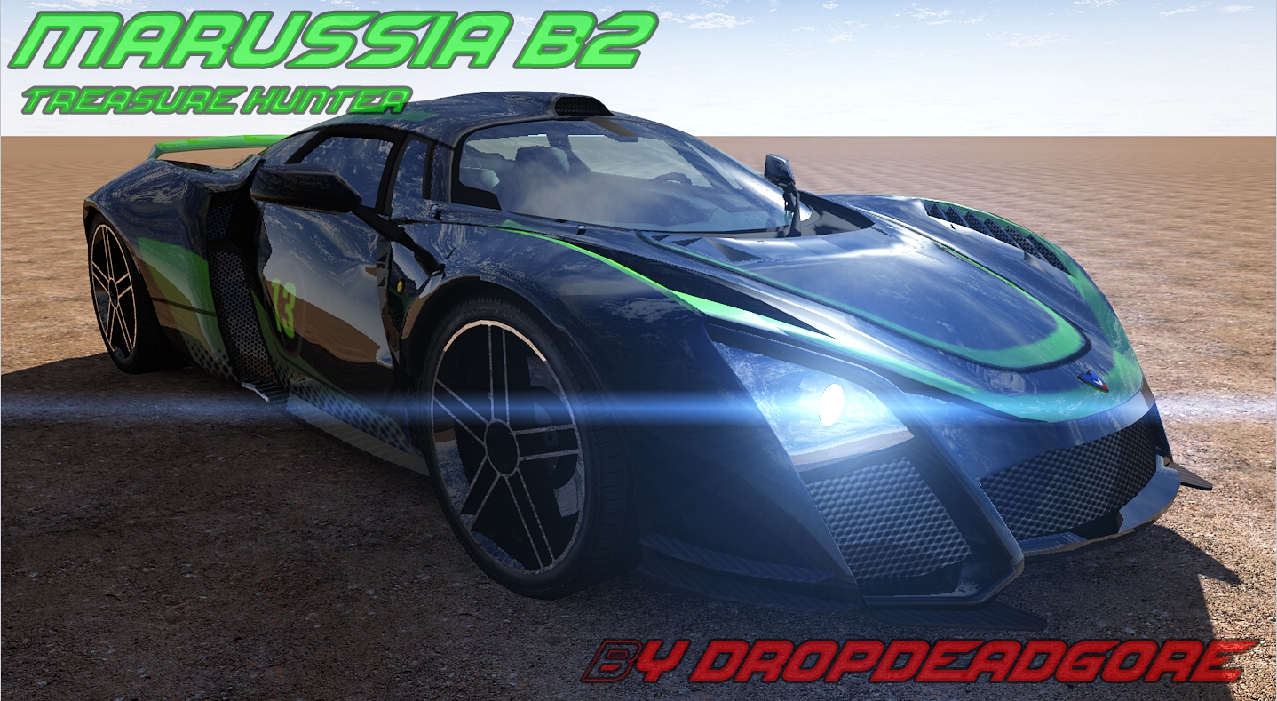 Need For Speed Hot Pursuit 2 Marussia B2 (Treasure Hunter)