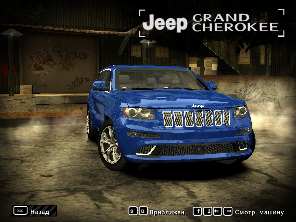 Need For Speed Most Wanted Jeep Grand Cherokee SRT8