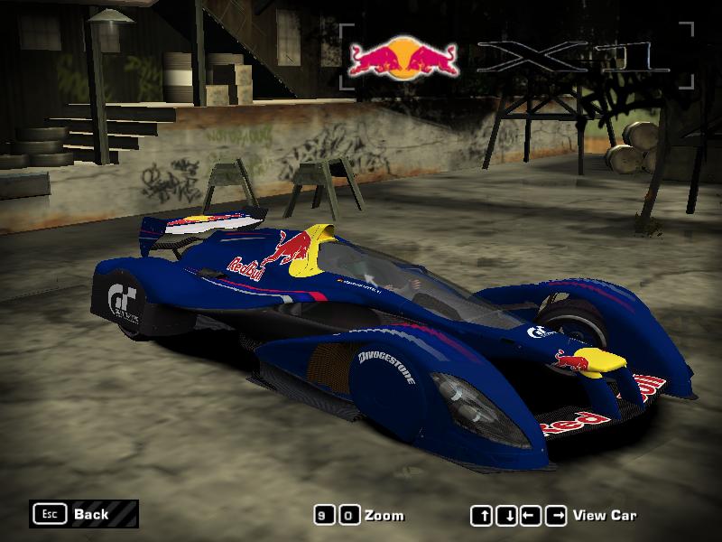 Need For Speed Most Wanted Fantasy RedBull X1
