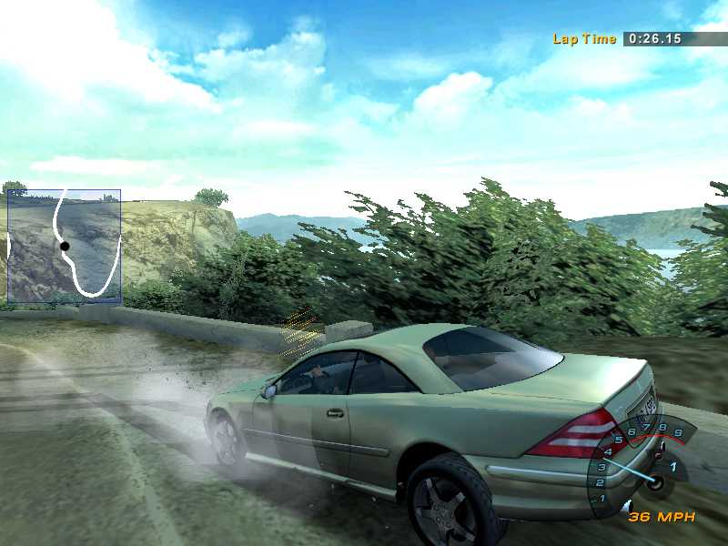 Need For Speed Hot Pursuit 2 Mercedes Benz CL-55 AMG NFS Edition