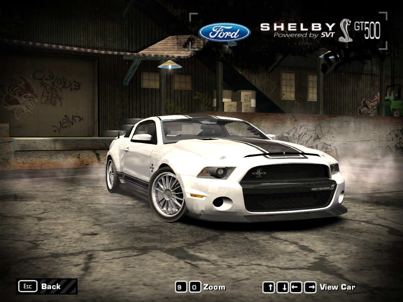 Need For Speed Most Wanted Ford Shelby GT500 Super Snake - "The Run" Edition (2012)