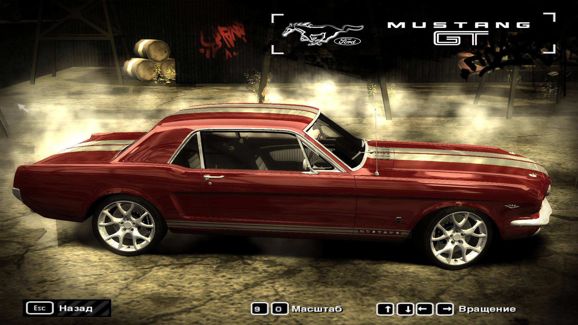 Need For Speed Most Wanted Ford Mustang GT Coupe 1965