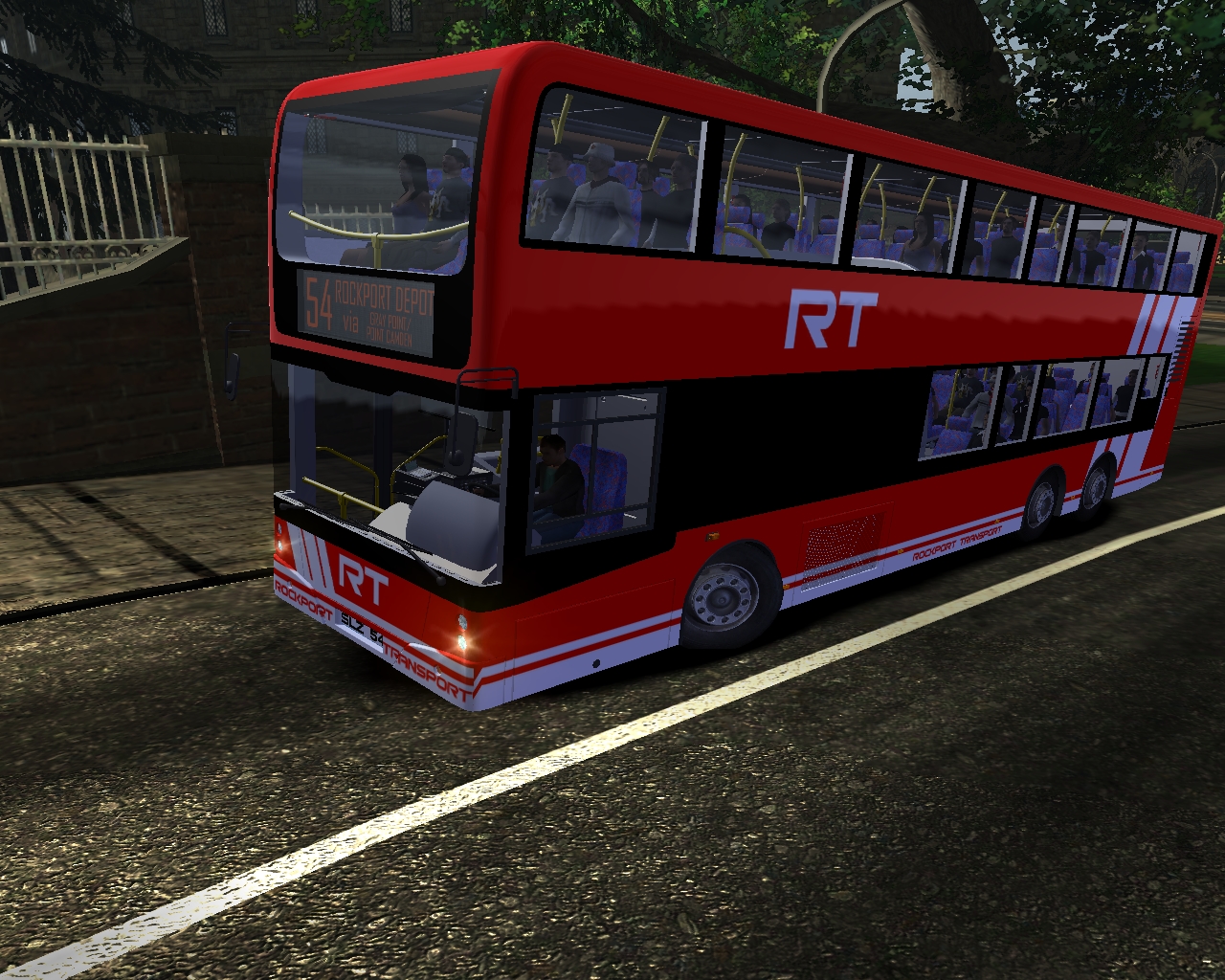 Need For Speed Most Wanted Global Rockport Transport - Double Decker Bus