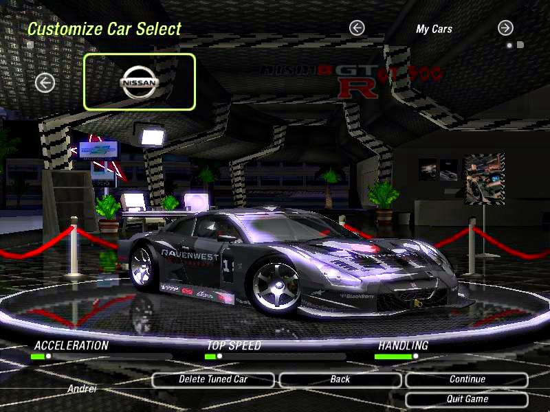 Need For Speed Underground 2 Nissan Nismo GT-R GT500