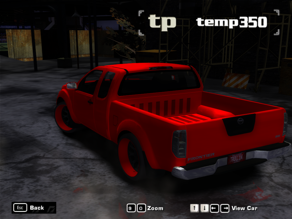 Need For Speed Most Wanted Nissan Frontier (traffic version and Chall. ed)