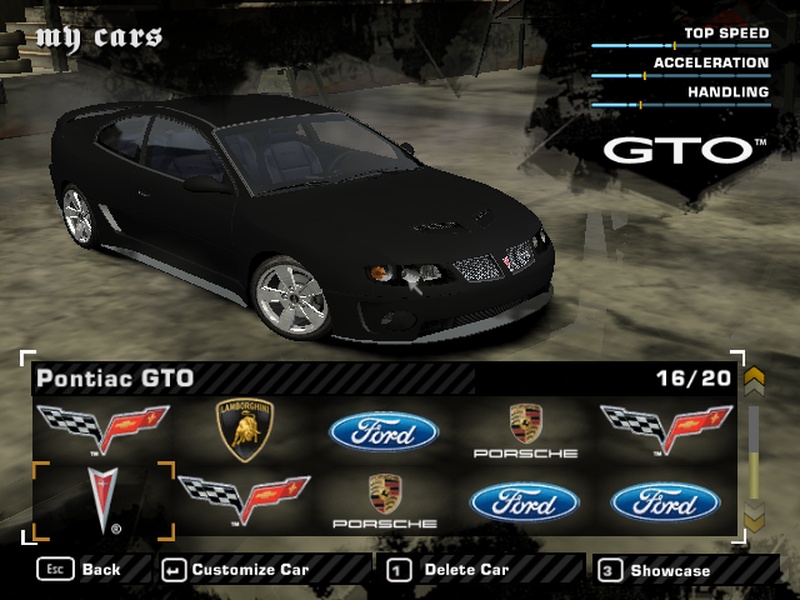 Pontiac GTO FBI