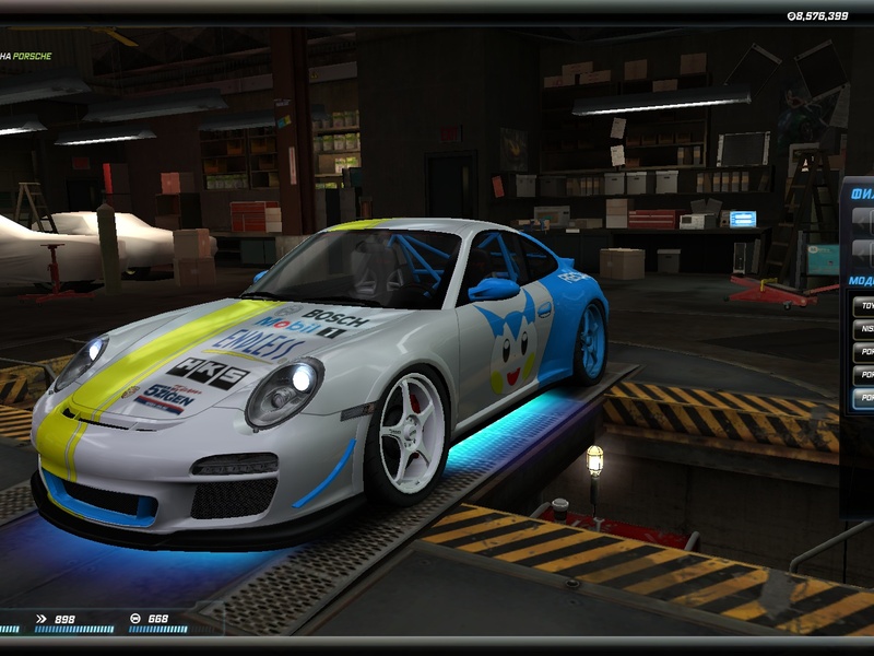 Pachirisu themed Porsche GT3 RS 4.0