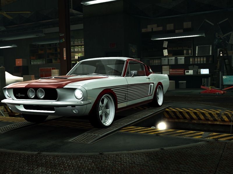 my ford shelby mustang gt500 1967 with jewels vinyl