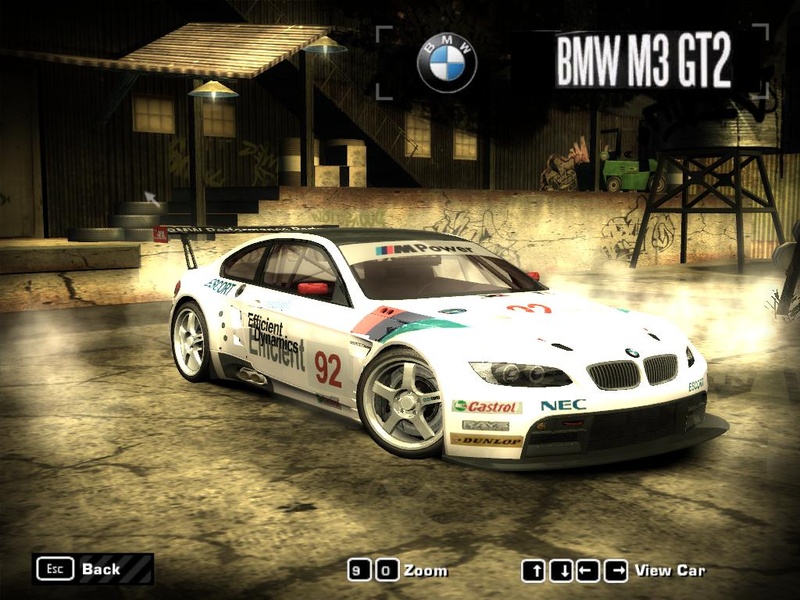 BMW M3 GT2 from NFS:S