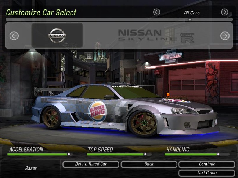 Nissan Skyline GTR Spec-V