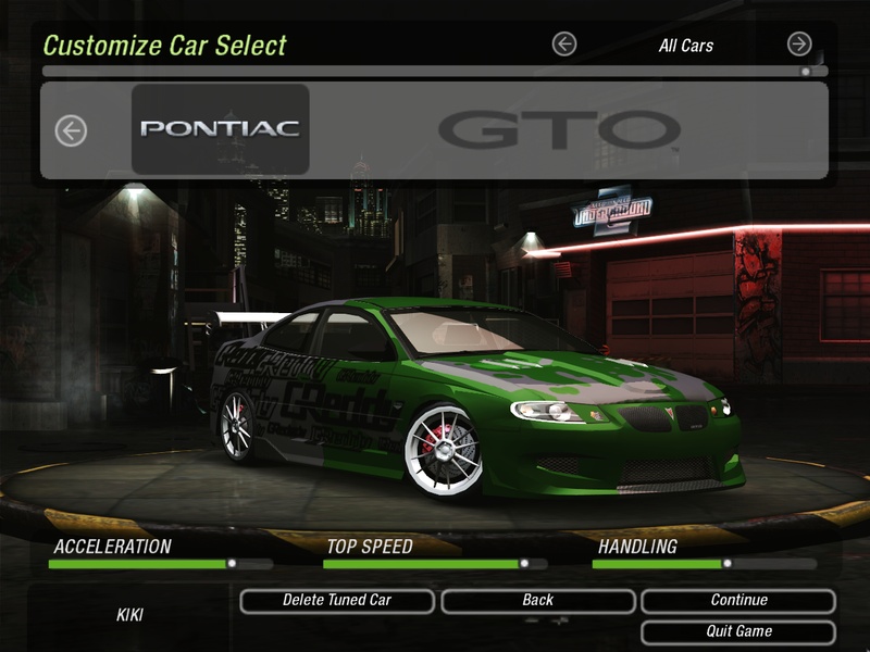 Green GTO