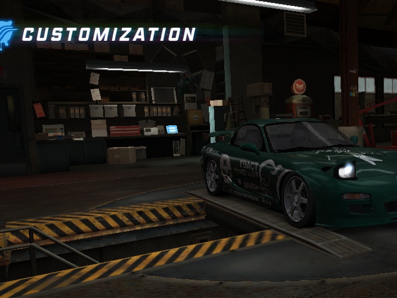 Mazda RX-7 FD3S from Team React (remake)
