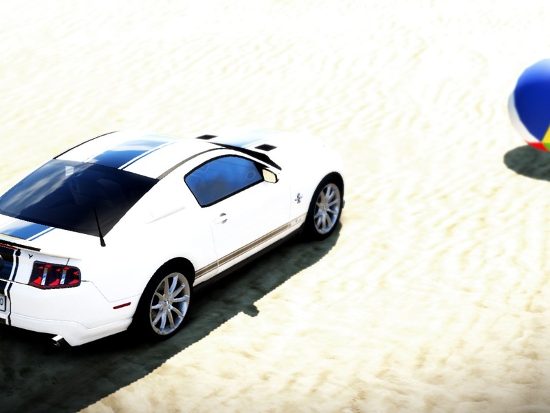 Ford Shelby GT500 Super Snake and the Beach Ball?