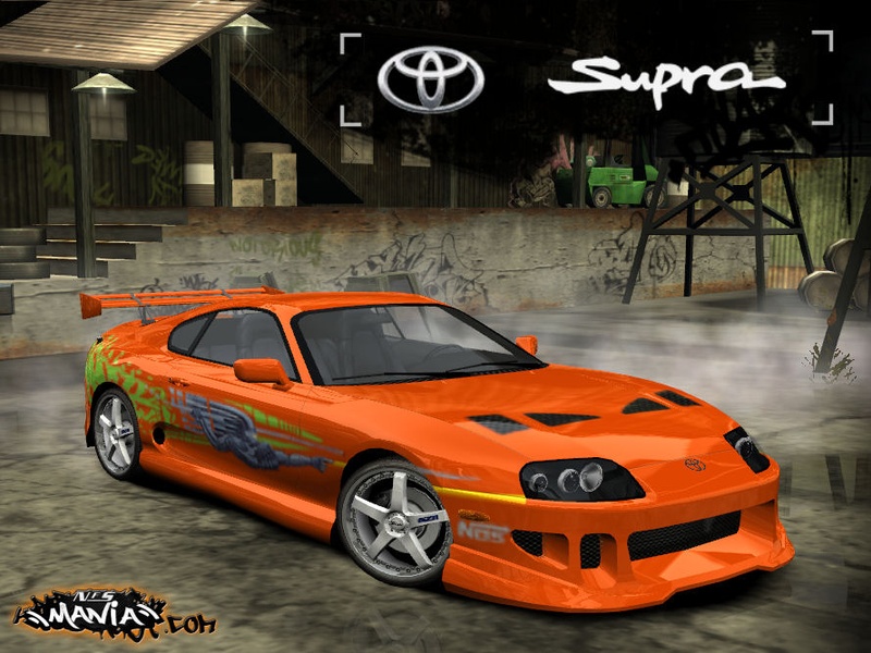 Toyota Supra The Fast And The Furious