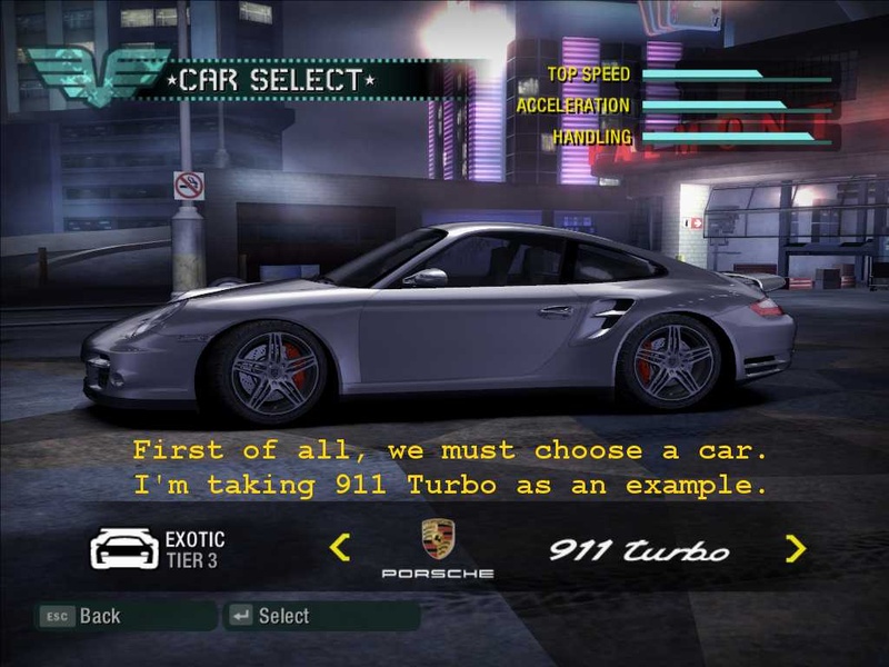 NFS Carbon Tuning Guide